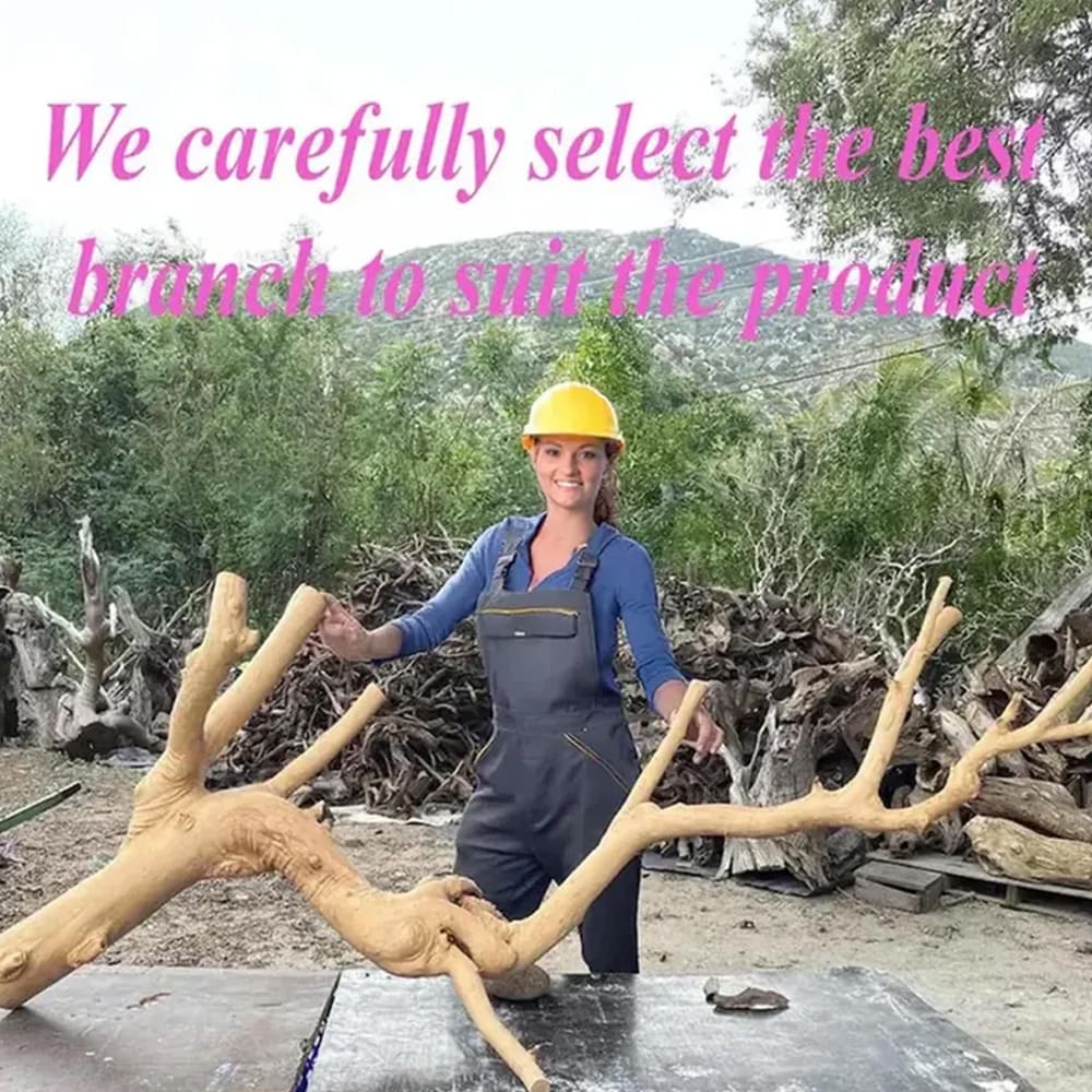 Floating bookshelf driftwood sculpture bookcase solid wood shelves on wall art deco