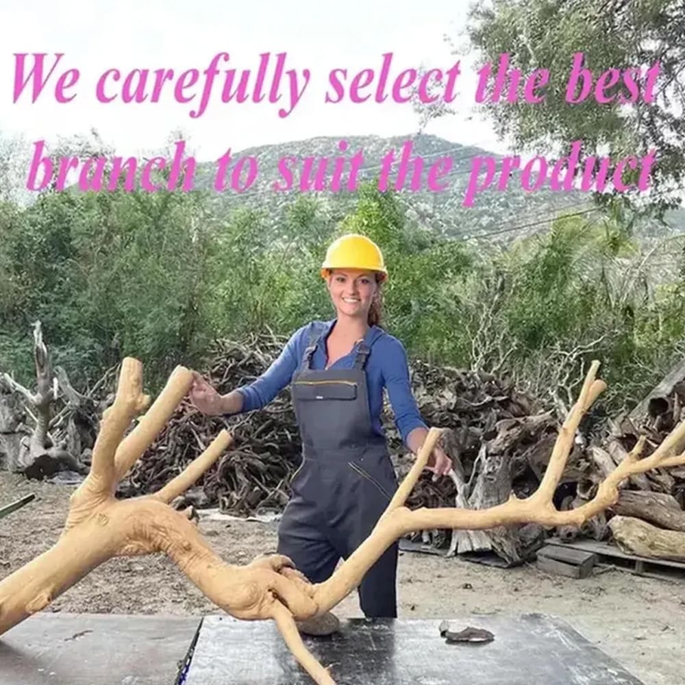 Natural driftwood branch floating bookshelf wall mounted tree shelf solid wood bookshelves decor handmade furniture