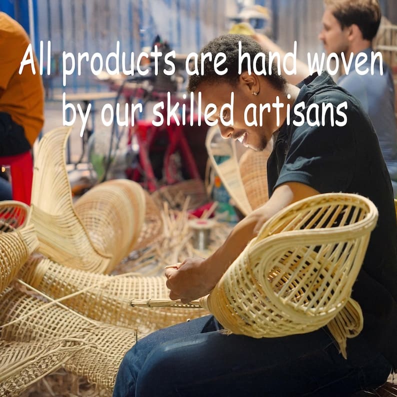 Jellyfish lamp hanging rattan pendant light large fish lantern wicker chandelier lighting art deco lamp