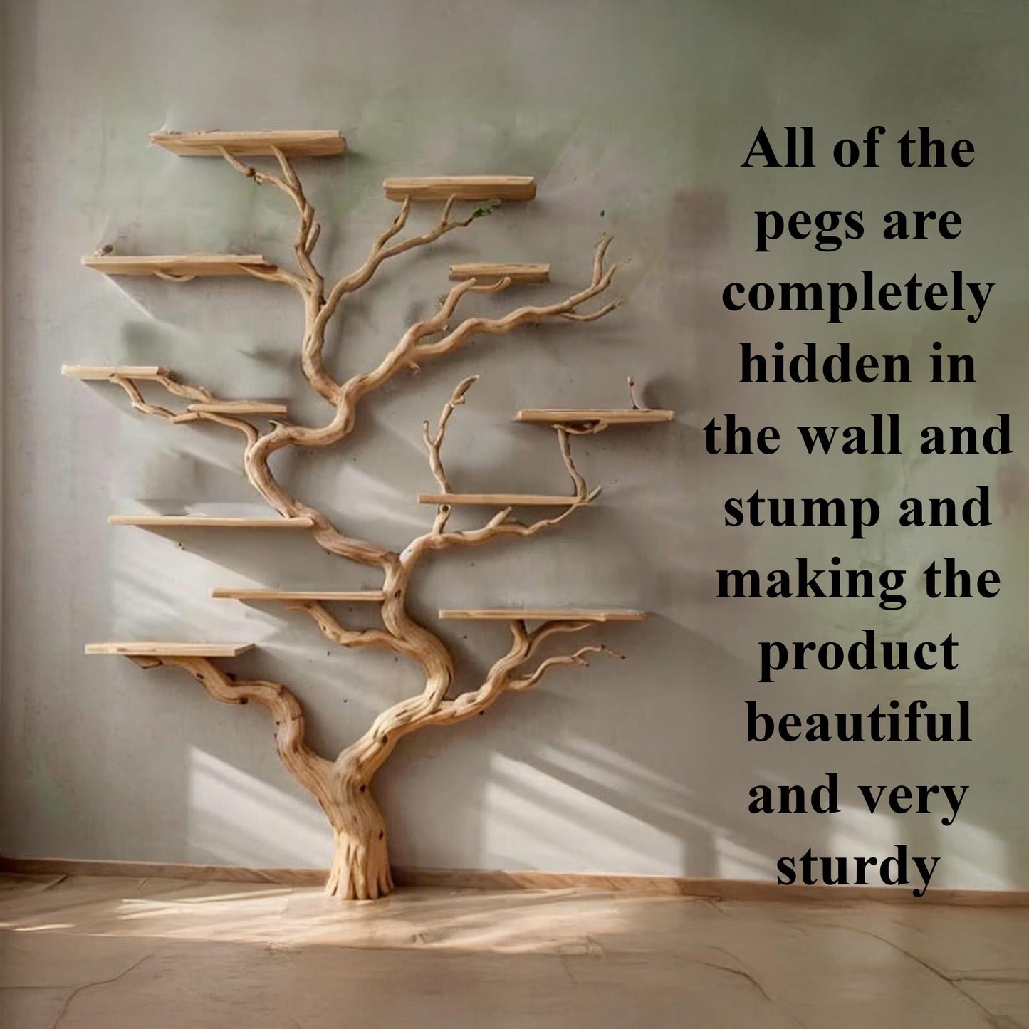 Floor bookshelf solid wood live edge floating shelf on wall natural driftwood bookcase decor handmade furniture